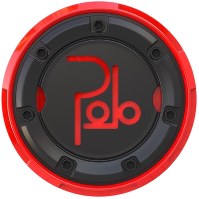 Polo アルミニウム 2 PC キャップ_ブラック